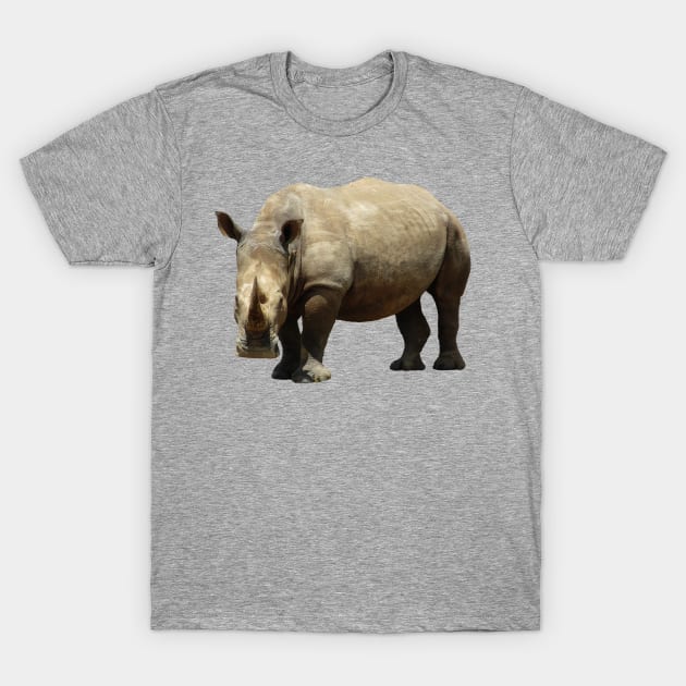 Rhino in Africa T-Shirt by T-SHIRTS UND MEHR